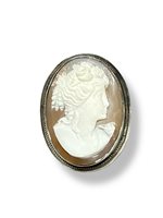 Broche Mandile 1922 Femme Cammei antichi in Argent Conchiglia 2MCICMMAU2